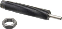 Parker - M14x1.5 Thread, 0.19 Rod Diam, 1/2 Stroke Length, Male Button Shock - 0.46 Shock Outside Diam, 3.59 OAL - Exact Tool & Supply