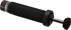 Parker - M25X1.5 Thread, 1/4 Rod Diam, 1 Stroke Length, Male Button Shock - 0.88 Shock Outside Diam, 5.62 OAL - Exact Tool & Supply