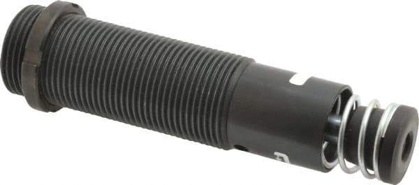 Parker - 1-1/4-12 Thread, 3/8 Rod Diam, 0.91 Stroke Length, Male Button Shock - 1-1/4 Shock Outside Diam, 5.44 OAL - Exact Tool & Supply