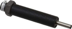 Parker - M14x1.5 Thread, 0.19 Rod Diam, 1/2 Stroke Length, Male Button Shock - 0.66 Shock Outside Diam, 3.41 OAL - Exact Tool & Supply