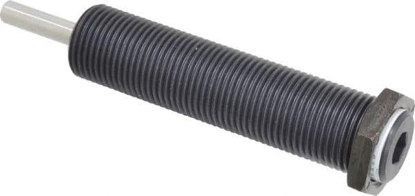 Parker - 1-12 Thread, 0.31 Rod Diam, 1 Stroke Length, Male Button Shock - 0.87 Shock Outside Diam, 5.58 OAL - Exact Tool & Supply