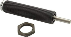 Parker - 1-12 Thread, 0.31 Rod Diam, 1 Stroke Length, Male Button Shock - 0.87 Shock Outside Diam, 5.58 OAL - Exact Tool & Supply