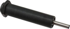 Parker - 1-12 Thread, 0.31 Rod Diam, 1 Stroke Length, Male Button Shock - 0.87 Shock Outside Diam, 5.58 OAL - Exact Tool & Supply
