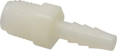 NewAge Industries - 1/4" Barb, 1/4 NPT, Multiple Barbed Tube Connector - Nylon, Male - Exact Tool & Supply