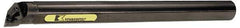 Kennametal - 1.76" Min Bore Diam, 14" OAL, 1-1/2" Shank Diam, A-MWLN Indexable Boring Bar - WN.. Insert, Screw or Clamp Holding Method - Exact Tool & Supply