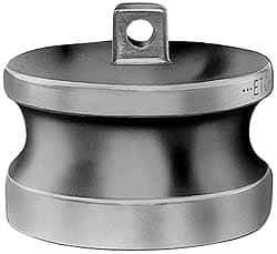 EVER-TITE Coupling Products - 1/2" Aluminum Cam & Groove Suction & Discharge Hose Dust Plug For Use with Couplers - Part DP, 250 Max psi - Exact Tool & Supply
