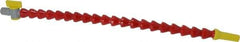 Value Collection - 3 Piece, 13" Hose Length, 1/4" ID, POM Coolant Hose Kit - 1/4 NPT, Round Nozzle, For Snap Flow Modular Hose Systems - Exact Tool & Supply