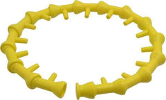 Value Collection - 1/4" Hose Inside Diam x 1/4" Nozzle Diam, Coolant Hose Nozzle Kit - For Use with Snap Together Hose System, 16 Pieces - Exact Tool & Supply