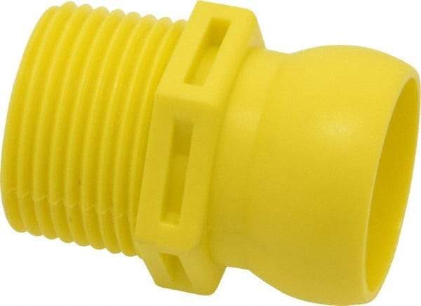 Value Collection - 4 Piece, 3/4" Hose ID, Coolant Hose Connector - 3/4" NPT, For Snap Flow Modular Hose Systems - Exact Tool & Supply