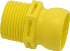 Value Collection - 4 Piece, 3/4" Hose ID, Coolant Hose Connector - 3/4" NPT, For Snap Flow Modular Hose Systems - Exact Tool & Supply