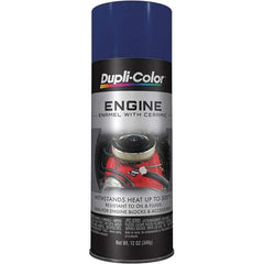 Krylon - 12 oz Ford Dark Blue Automotive Heat Resistant Paint - High Gloss Finish, Comes in Aerosol Can - Exact Tool & Supply