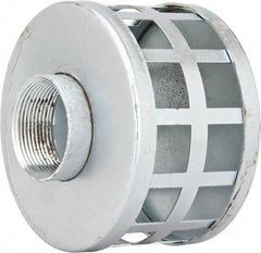 Kuriyama of America - 1-1/2" Hose, Square Hole Strainer - Plated Steel - Exact Tool & Supply