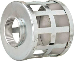 Kuriyama of America - 2" Hose, Square Hole Strainer - Plated Steel - Exact Tool & Supply
