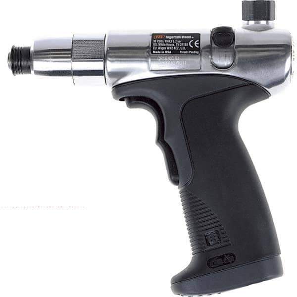 Ingersoll-Rand - 1/4" Bit Holder, 1,000 RPM, Pistol Grip Handle Air Screwdriver - 46 In/Lb Torque, 16 CFM - Exact Tool & Supply
