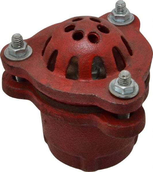 Value Collection - 1-1/2" Hose, Foot Valve - Cast Iron - Exact Tool & Supply