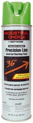 Rust-Oleum - 17 fl oz Green Marking Paint - 600' to 700' Coverage at 1" Wide, Solvent-Based Formula - Exact Tool & Supply