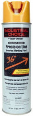 Rust-Oleum - 17 fl oz Yellow Marking Paint - 600' to 700' Coverage at 1" Wide, Solvent-Based Formula - Exact Tool & Supply