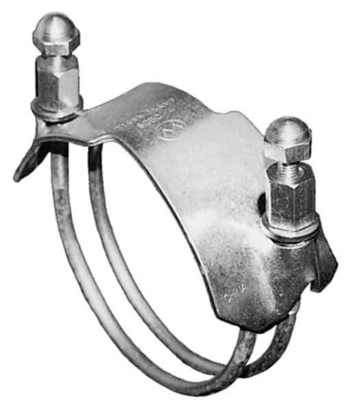 Kuriyama of America - 12" Hose, Single Bolt Clamp - Plated Steel - Exact Tool & Supply