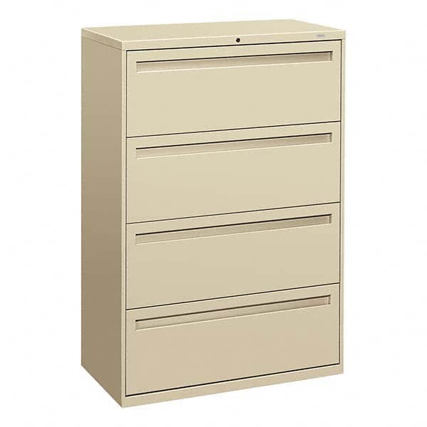 Hon - File Cabinets & Accessories Type: Lateral Files Number of Drawers: 4 - Exact Tool & Supply