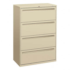 Hon - File Cabinets & Accessories Type: Lateral Files Number of Drawers: 4 - Exact Tool & Supply