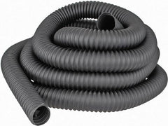 Hi-Tech Duravent - 2" ID, 25' Long, Thermoplastic Rubber Blower & Duct Hose - Black, 3-1/2" Bend Radius, 20 In/Hg, 15 Max psi, -65 to 275°F, Chemical Resistant - Exact Tool & Supply