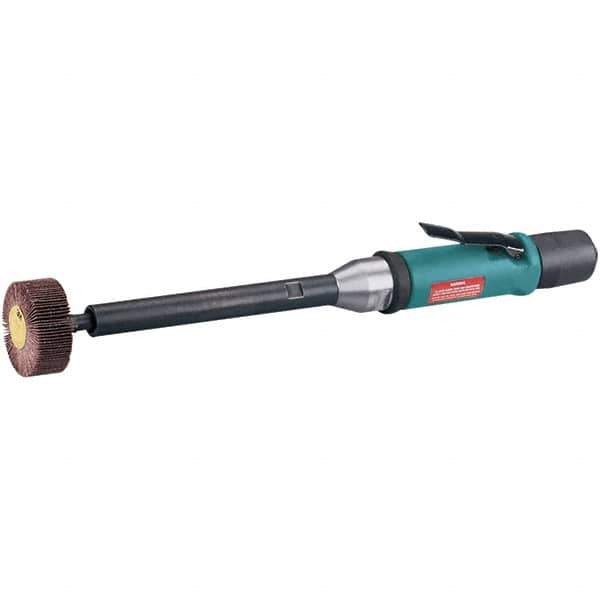 Dynabrade - 0.5 hp, 18,000 RPM Finishing Sander - 30 CFM Air Consumption, 6.21 bar Air Pressure, 1/4 NPT Inlet - Exact Tool & Supply