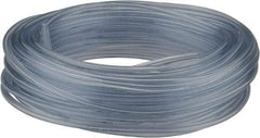 Made in USA - 1/16" ID x 3/16" OD, 1/16" Wall Thickness, 50' Long, Tygon Tube - Clear, 90 Max psi, 64 Hardness - Exact Tool & Supply
