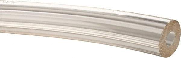 Made in USA - 1/4" ID x 5/8" OD, 3/16" Wall Thickness, Cut to Length (50' Standard Length) Tygon Tube - Clear, 50 Max psi, 40 Hardness - Exact Tool & Supply