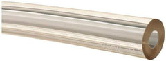 Made in USA - 3/8" ID x 7/8" OD, 1/4" Wall Thickness, Cut to Length (50' Standard Length) Tygon Tube - Clear, 50 Max psi, 40 Hardness - Exact Tool & Supply