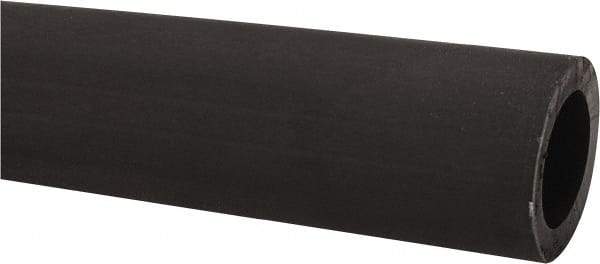 Made in USA - 1/2" ID x 3/4" OD, 1/8" Wall Thickness, Cut to Length (50' Standard Length) Norprene Tube - Black, 11 Max psi, 60 Shore A Hardness - Exact Tool & Supply