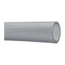 Made in USA - 2" ID x 2-1/2" OD, 1/4" Wall Thickness, Cut to Length (50' Standard Length) PVC Tube - Clear, 80 Max psi, 80 Hardness - Exact Tool & Supply