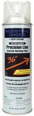 Rust-Oleum - 17 fl oz Clear Marking Paint - 600' to 700' Coverage at 1" Wide, Water-Based Formula - Exact Tool & Supply