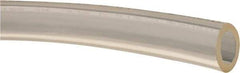 Made in USA - 1/2" ID x 3/4" OD, 1/8" Wall Thickness, Cut to Length (100' Standard Length) Polyurethane Tube - Clear, 41 Max psi - Exact Tool & Supply