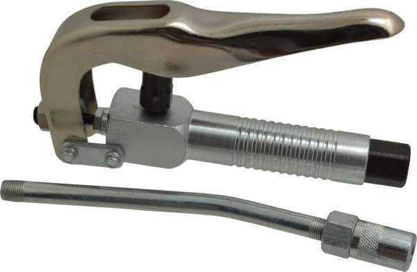 PRO-LUBE - 1/4 Inlet Thread, 1/8 Outlet Thread, Steel Grease Control Valve - FNPT Outlet Thread, FNPTF Inlet Thread - Exact Tool & Supply