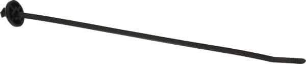 Thomas & Betts - 9.6" Long Black Nylon Standard Cable Tie - 65 Lb Tensile Strength, 1.65mm Thick, 1-3/4" Max Bundle Diam - Exact Tool & Supply