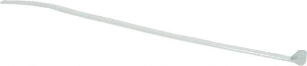 Thomas & Betts - 5-1/2" Long Green Nylon Standard Cable Tie - 40 Lb Tensile Strength, 1.37mm Thick, 4" Max Bundle Diam - Exact Tool & Supply