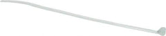 Thomas & Betts - 5-1/2" Long Green Nylon Standard Cable Tie - 40 Lb Tensile Strength, 1.37mm Thick, 4" Max Bundle Diam - Exact Tool & Supply