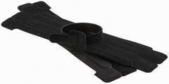 Thomas & Betts - 13" Long Black Nylon & Polyethylene Hook & Loop Strap - 50 Lb Tensile Strength, 1/16" Thick, 88.9mm Max Bundle Diam - Exact Tool & Supply