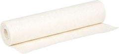 Made in USA - 1/16 Inch Thick x 60 Inch Wide x 12 Inch Long, Pressed Wool Felt Sheet - 1 Lbs/Square Yd., White, 500 psi - Exact Tool & Supply