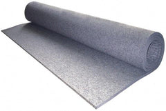 Made in USA - 1 Inch Thick x 60 Inch Wide x 12 Inch Long, Pressed Wool Felt Sheet - 16 Lbs/Square Yd., Gray, 400 psi - Exact Tool & Supply