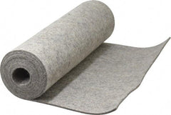 Made in USA - 1/8 Inch Thick x 60 Inch Wide x 12 Inch Long, Pressed Wool Felt Sheet - 2 Lbs/Square Yd., Gray, 400 psi - Exact Tool & Supply