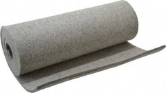 Made in USA - 3/16 Inch Thick x 60 Inch Wide x 12 Inch Long, Pressed Wool Felt Sheet - 3 Lbs/Square Yd., Gray, 400 psi - Exact Tool & Supply