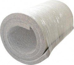 Made in USA - 5/8 Inch Thick x 60 Inch Wide x 12 Inch Long, Pressed Wool Felt Sheet - 10 Lbs/Square Yd., Gray, 400 psi - Exact Tool & Supply