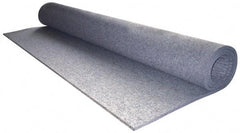 Made in USA - 1 Inch Thick x 72 Inch Wide x 12 Inch Long, Pressed Wool Felt Sheet - 12.2 Lbs/Square Yd., Gray, 250 psi - Exact Tool & Supply