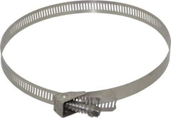 IDEAL TRIDON - SAE Size 88, 2-1/16 to 6" Diam, Stainless Steel Quick Release Worm Drive Clamp - 1/2" Wide, Material Grade 301, Series 550 - Exact Tool & Supply