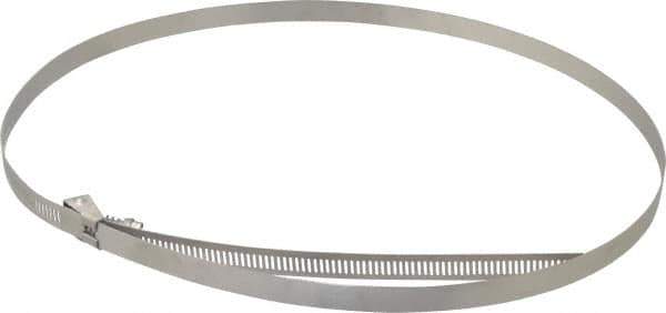 IDEAL TRIDON - SAE Size 216, 10-3/16 to 14" Diam, Stainless Steel Quick Release Worm Drive Clamp - 1/2" Wide, Material Grade 301, Series 550 - Exact Tool & Supply
