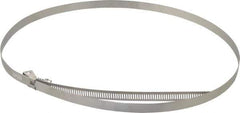 IDEAL TRIDON - SAE Size 216, 10-3/16 to 14" Diam, Stainless Steel Quick Release Worm Drive Clamp - 1/2" Wide, Material Grade 301, Series 550 - Exact Tool & Supply