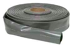 Continental ContiTech - 6" ID x 6.38 OD, 35 Working psi, Gray Hose, Lays Flat - Cut to Length, -10 to 150°F - Exact Tool & Supply