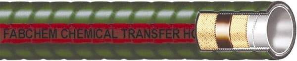 Continental ContiTech - 2" ID x 2.55" OD x 100' OAL, Chemical Handling Hose - 200 Max Working psi, -40 to 150°F, 6" Bend Radius, Green - Exact Tool & Supply