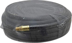 Continental ContiTech - 3/8" ID x 0.669" OD 50' Long Multipurpose Air Hose - MNPT x MNPT Ends, 200 Working psi, -40 to 190°F, 1/4" Fitting, Black - Exact Tool & Supply